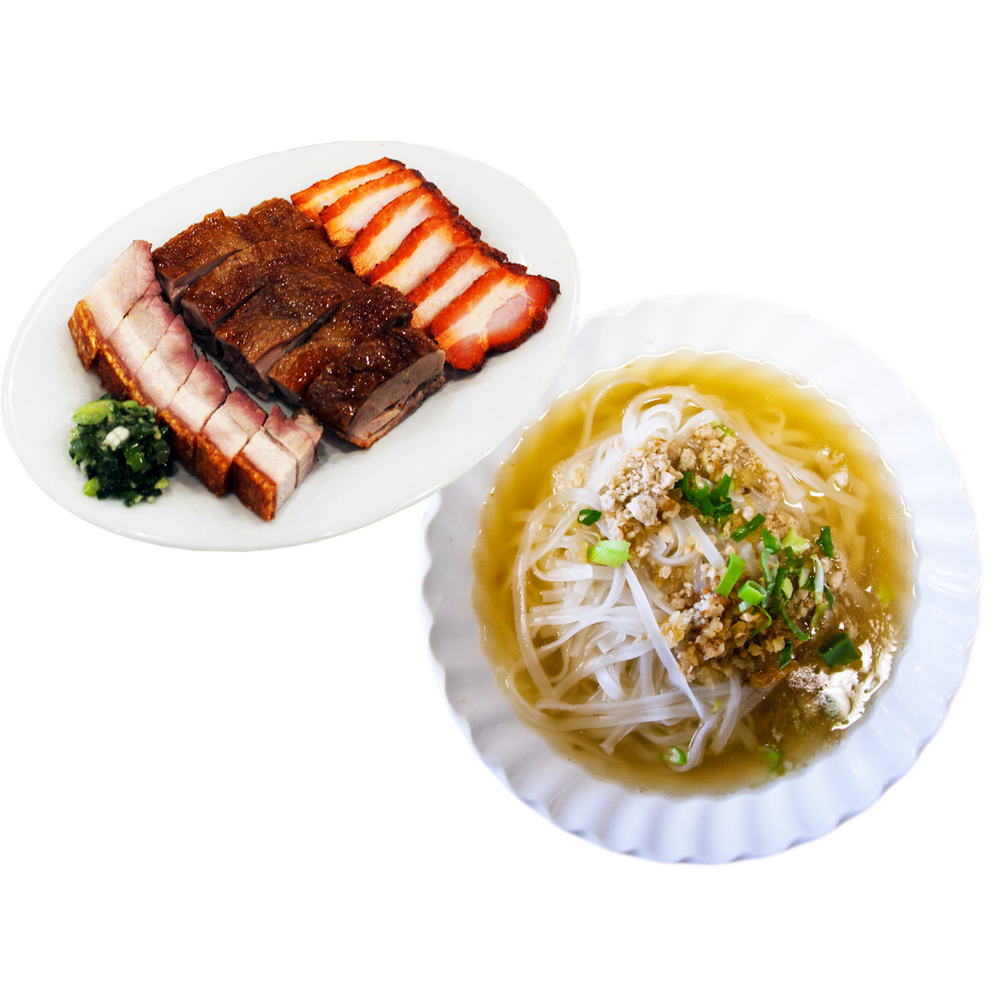 P5. Choice of 3 Meats Noodle Soup