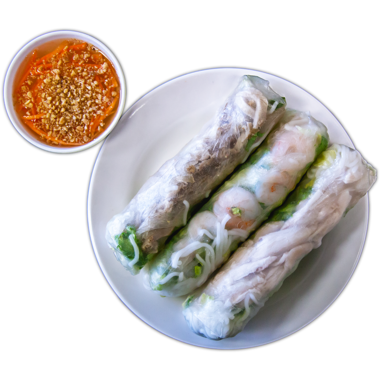 A2. Summer Rolls (3 Pieces)