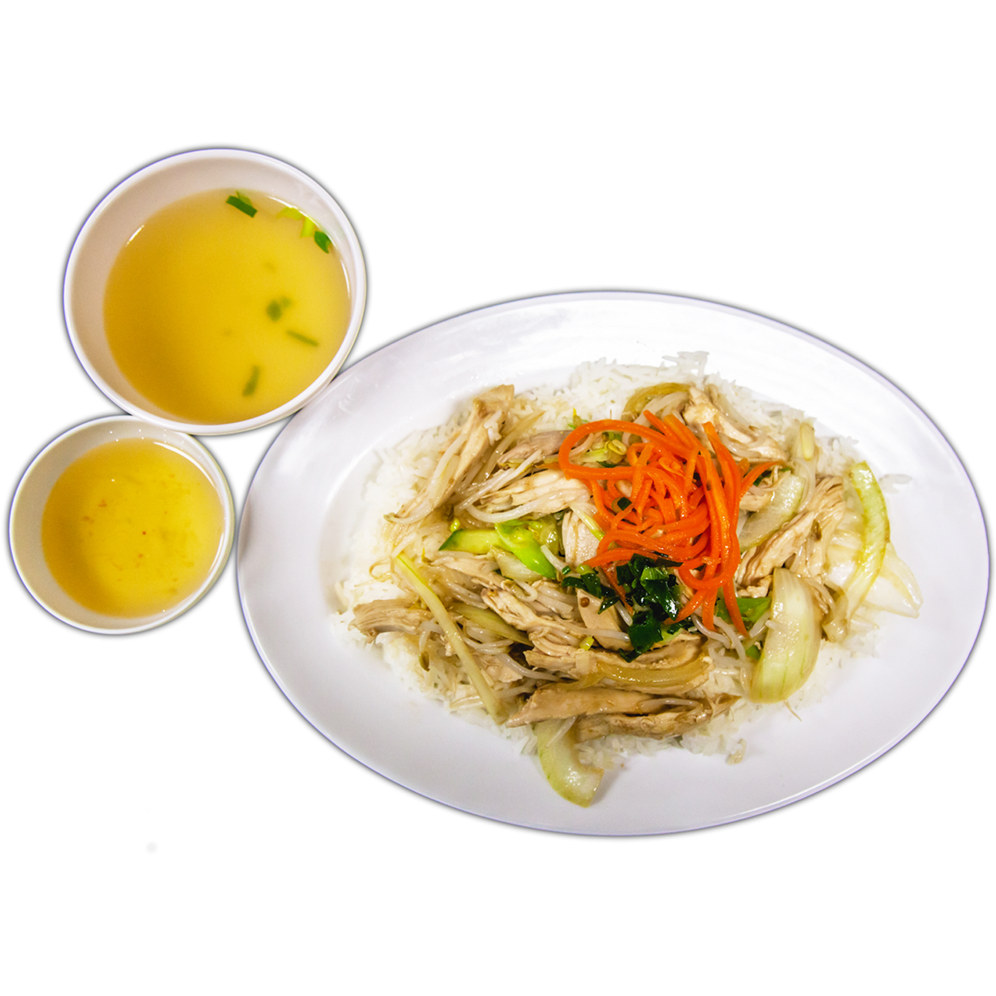 R17. Stir Fry Chicken on Rice