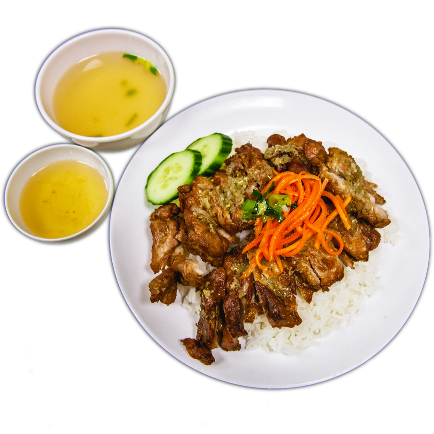 R8. Lemongrass Chicken on Rice