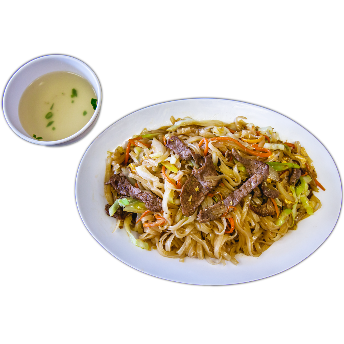 S16. Beef Stir Fry Noodles (Choice of rice noodle or egg noodle)