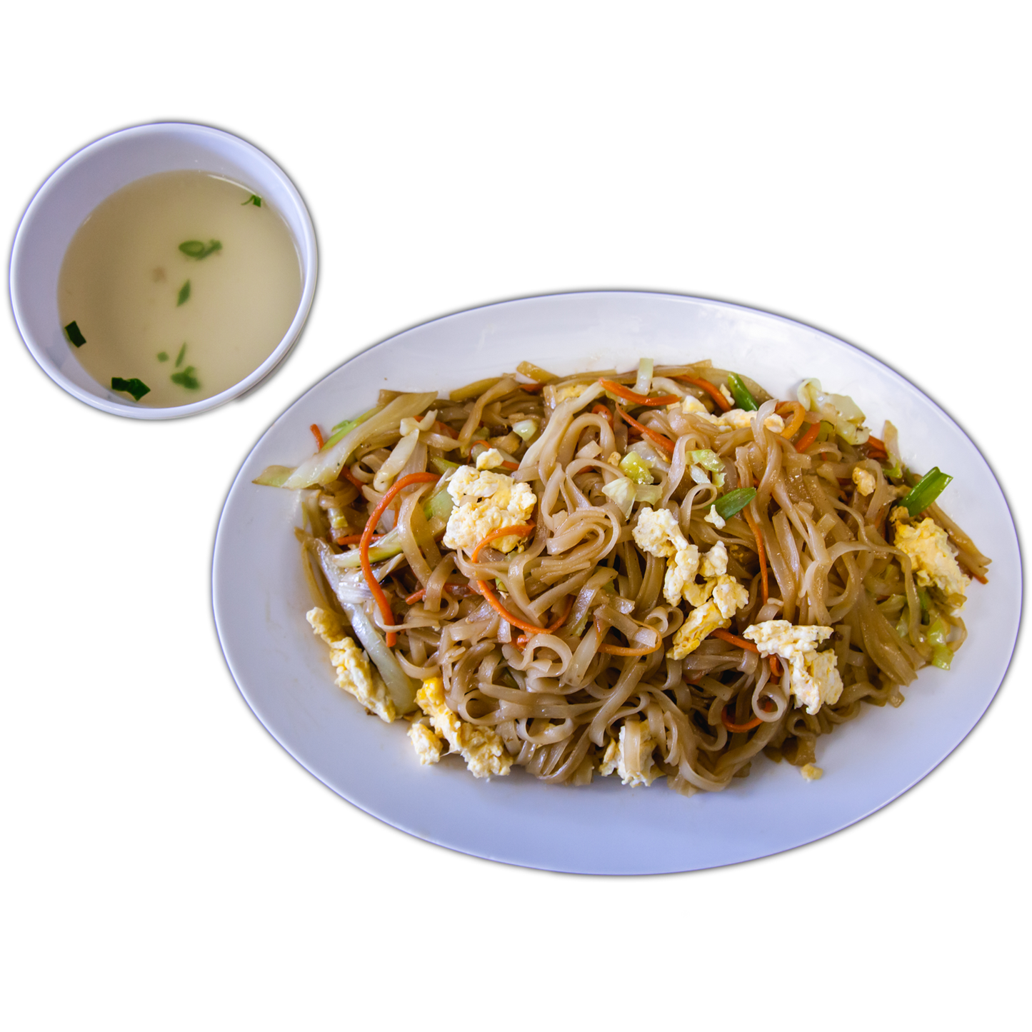 S16. Egg Stir Fry Noodles (Choice of rice noodle or egg noodle)