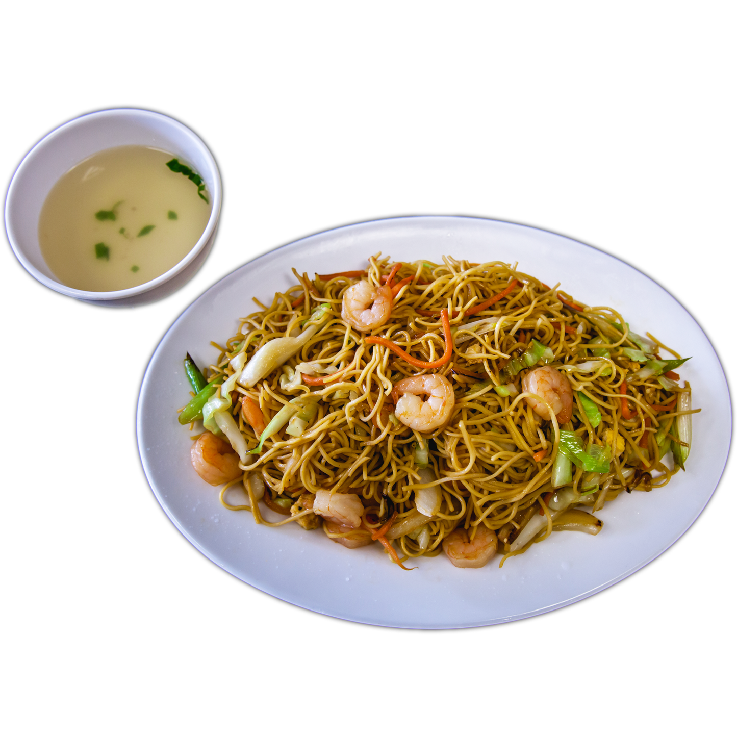 S16. Shrimp Stir Fry Noodles (Choice of rice noodle or egg noodle)