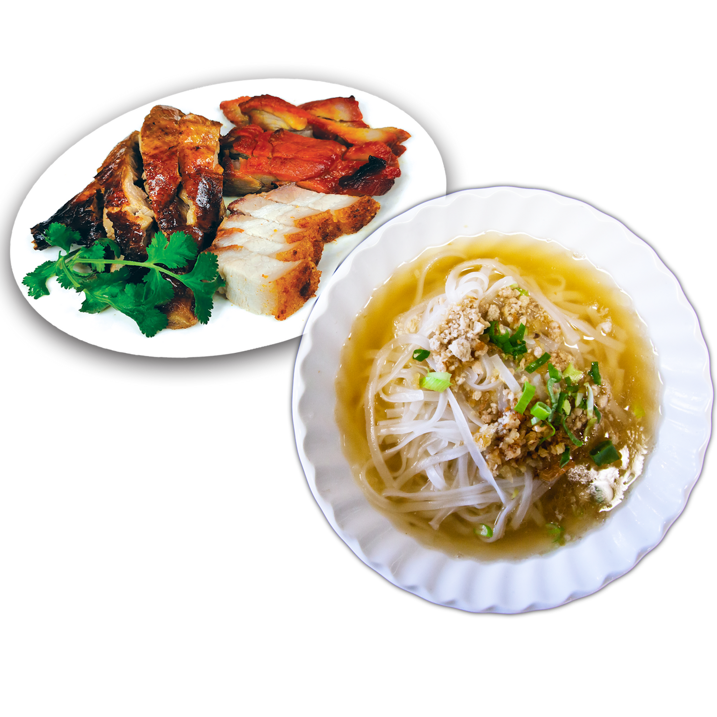 P5. Choice of 3 Meats Noodle Soup
