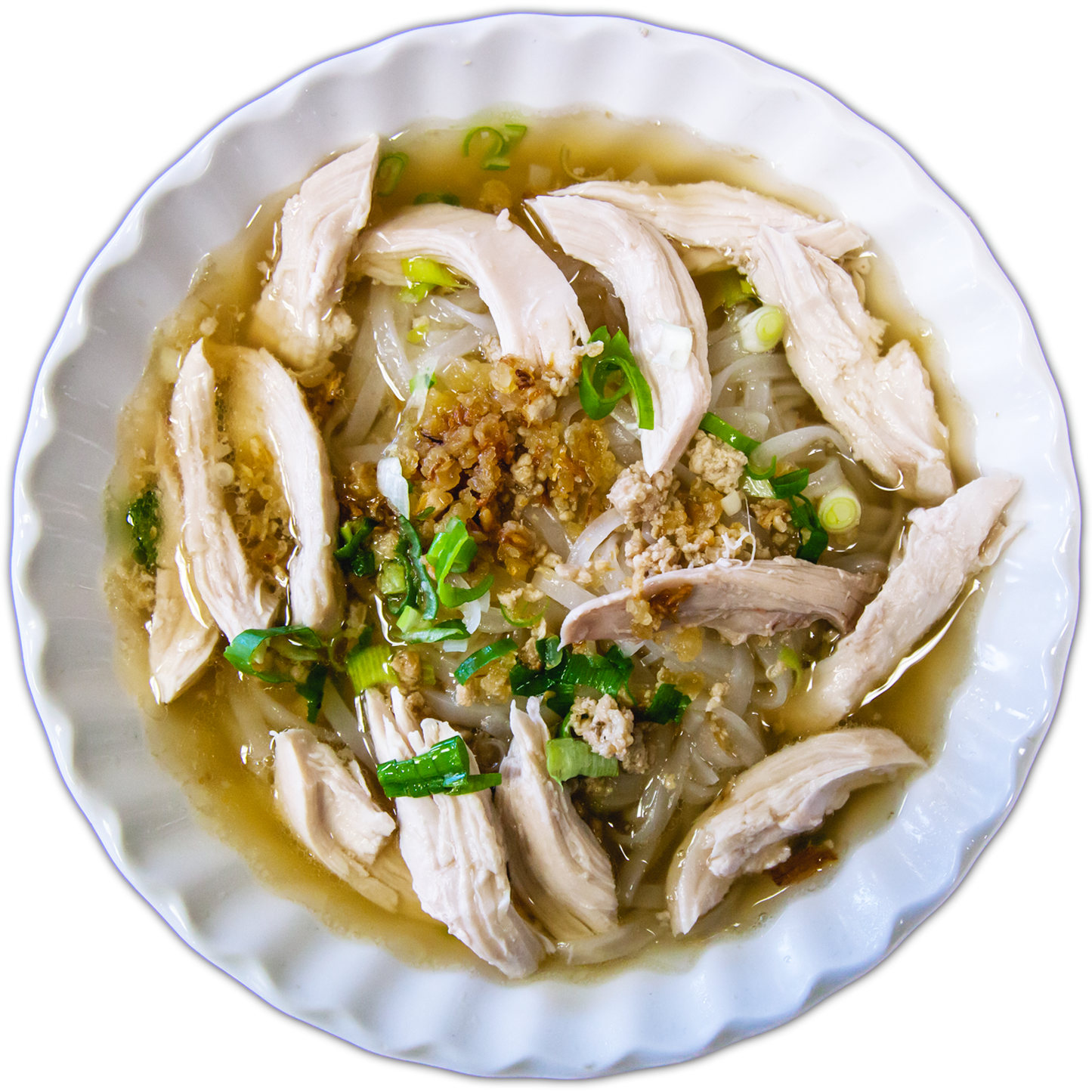 N8. Shredded Chicken Noodle Soup